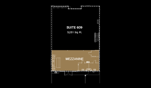 Suite 609 layout